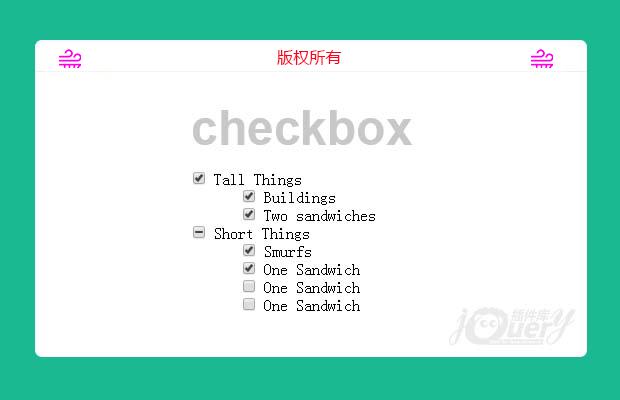 CheckBox展现不同的状态（原创）