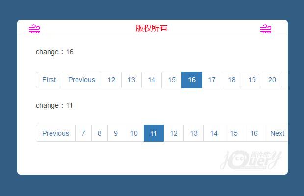 基于jquery和bootstrap的分页插件jqPaginator.js