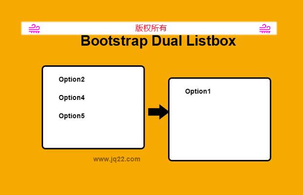 jquery双列表框插件Bootstrap Dual Listbox