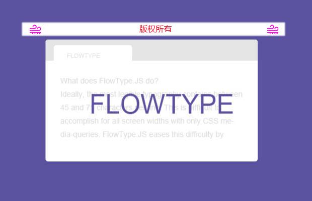 FLOWTYPE排版插件