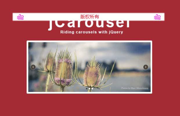 jCarousel是一个jQuery插件用于控制水平或垂直顺序的项目清单