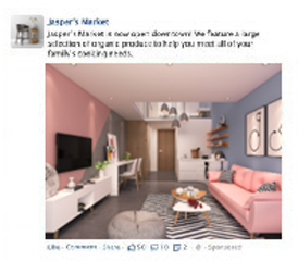 通过贴文图片广告提升广告消息的知名度和参与度